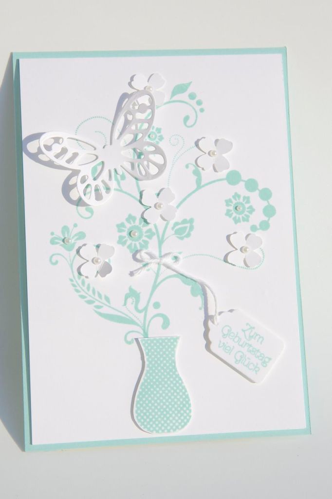 Karte mit Produkten von Stampin Up!