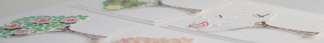 Karte mit Produkten von Stampin up!