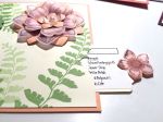 Blumenkarte mit Stampin up! Produkten