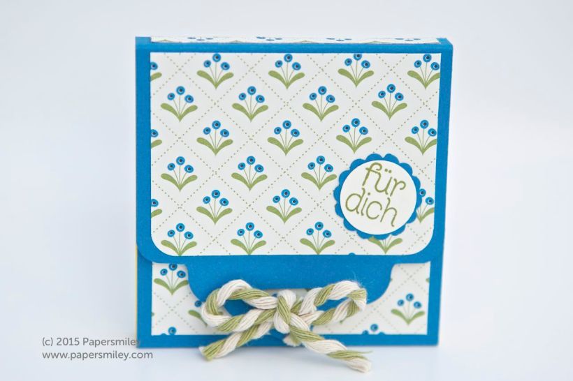 Heftchen für Post-its mit Stampin Up!