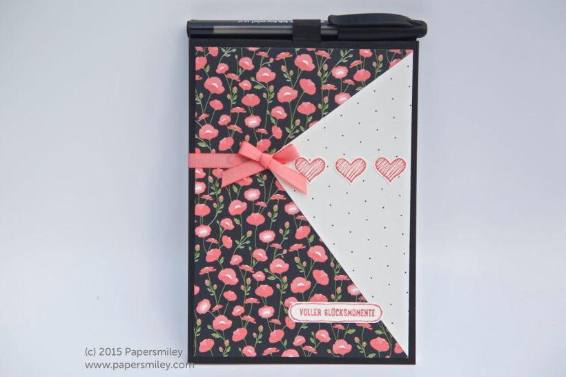 Block-Cover mit Produkten von Stampin Up!