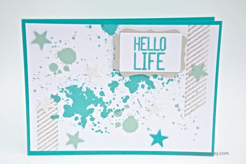Karte mit Material von Stampin Up!