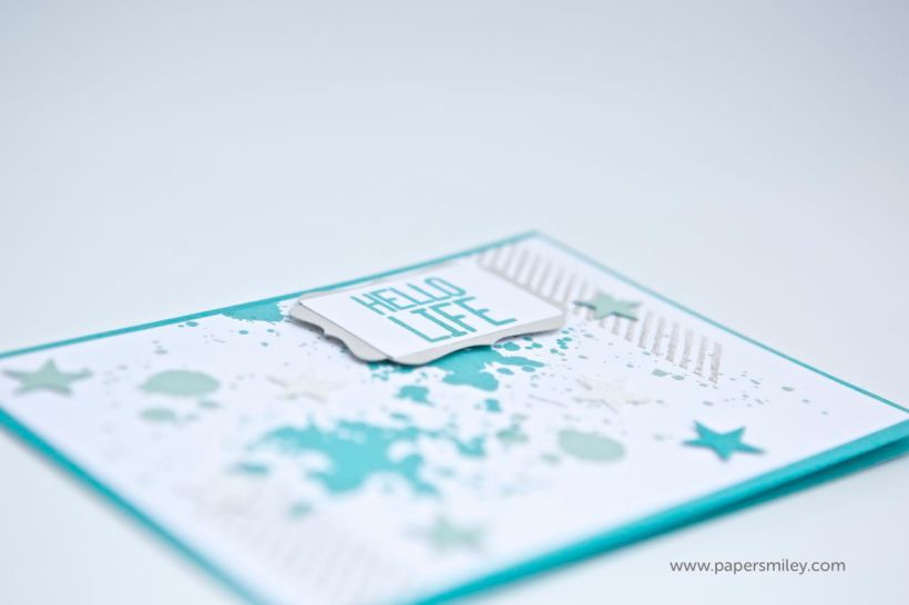 Karte mit Produkten von Stampin Up!