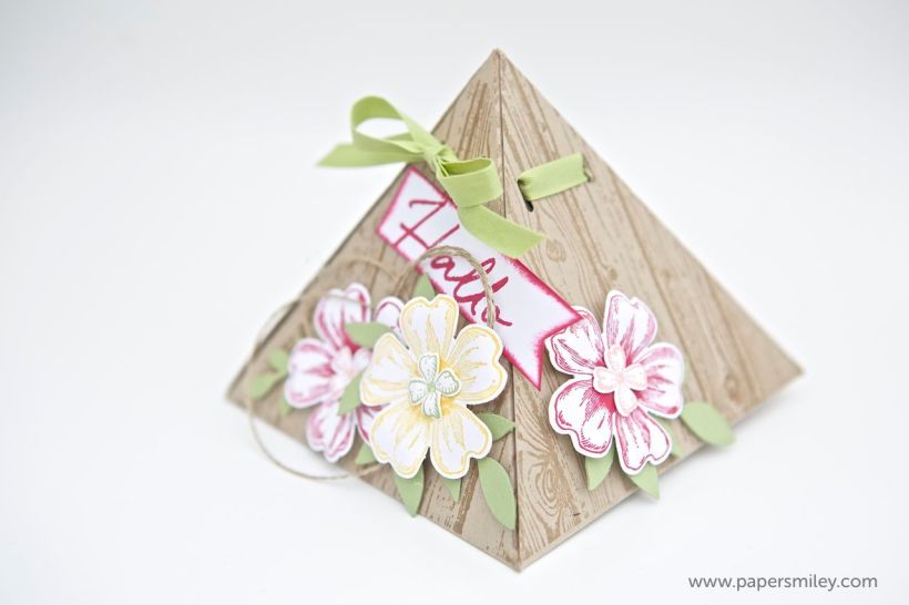 Verpackung mit Material von Stampin Up!