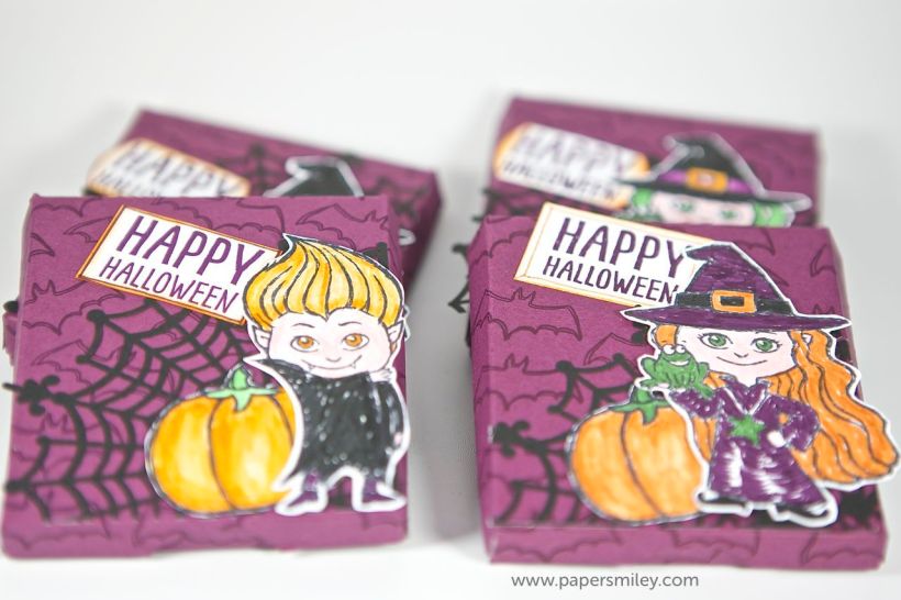 Halloween-Treatbox mit dem Set Haunt Ya Later von Stampin' Up!