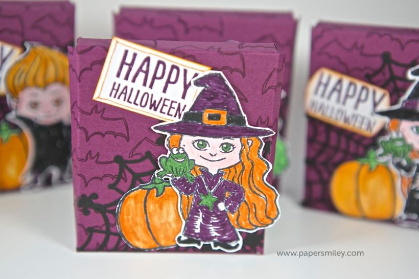 Halloween-Treatbox mit dem Set Haunt Ya Later von Stampin' Up!