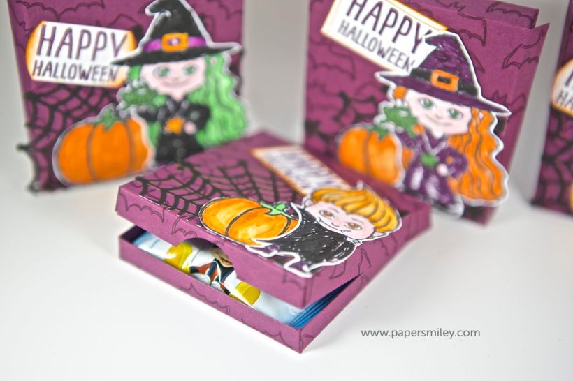 Halloween-Treatbox mit dem Set Haunt Ya Later von Stampin' Up!