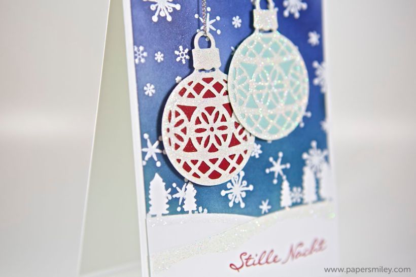 Verschneite Stille Nacht mit Stampin' Up!