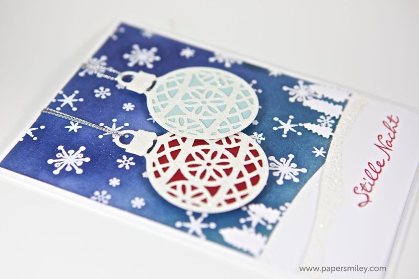 Verschneite Stille Nacht mit Stampin' Up!