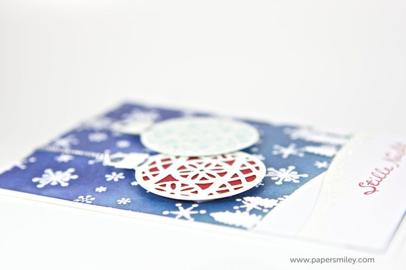 Verschneite Stille Nacht mit Stampin' Up!