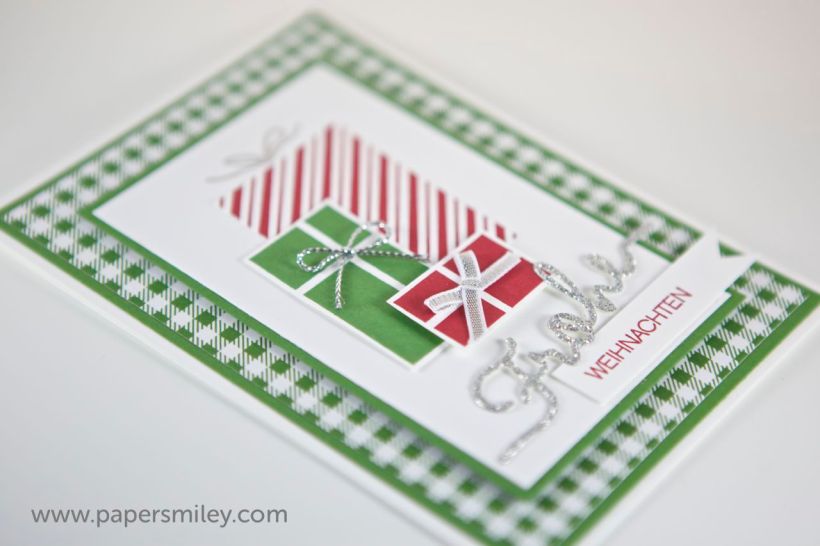 Weihnachts-Geschenke-Karten mit Stampin Up!