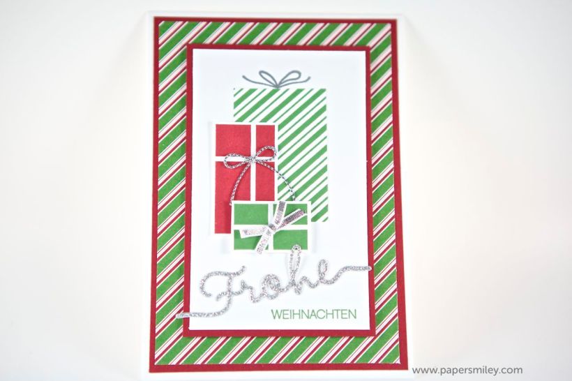 Weihnachts-Geschenke-Karten mit Stampin Up!