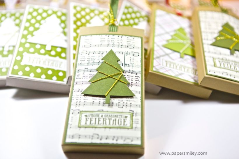 Schokoladen-Zieh-Verpackung mit Stampin' Up!