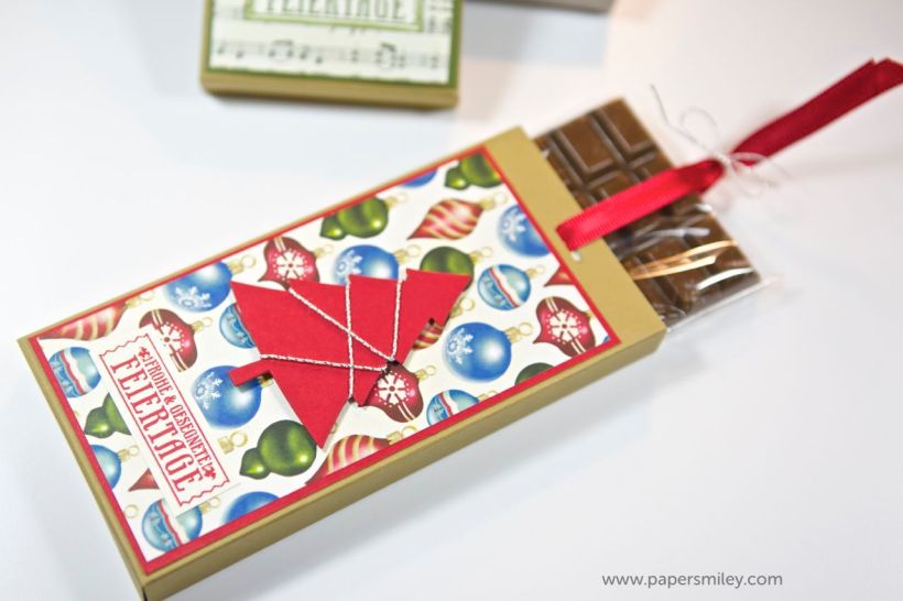 Schokoladen-Zieh-Verpackung mit Stampin' Up!