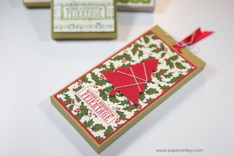 Schokoladen-Zieh-Verpackung mit Stampin' Up!