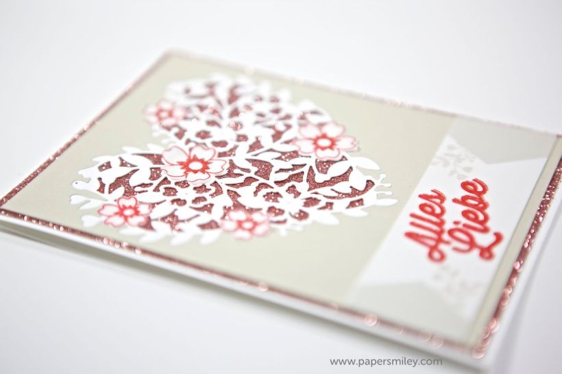 Blühendes Herz mit Stampin Up