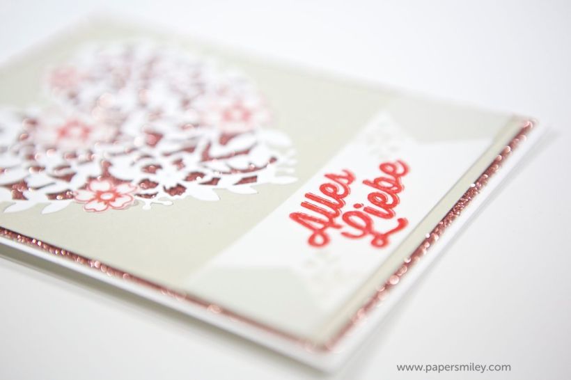 Blühendes Herz mit Stampin Up