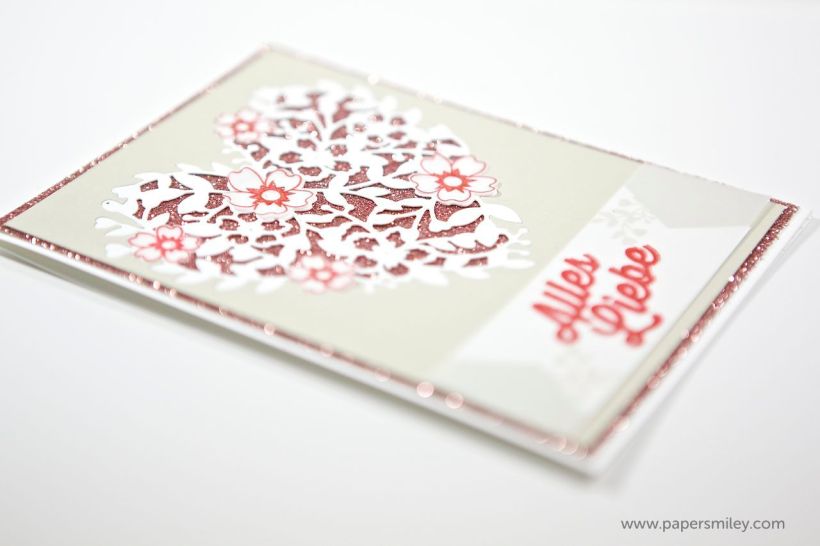 Blühendes Herz mit Stampin Up