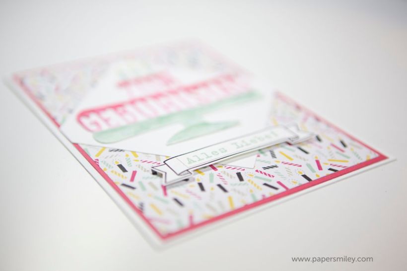 Geburtstagskarte mit Stampin Up!