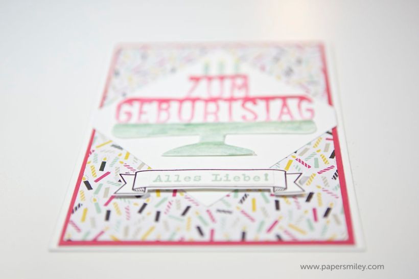 Geburtstagskarte mit Stampin Up!