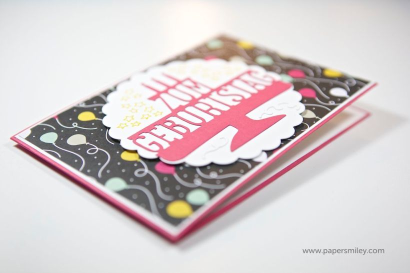 3D-Geburtstagskarte mit Stampin Up!