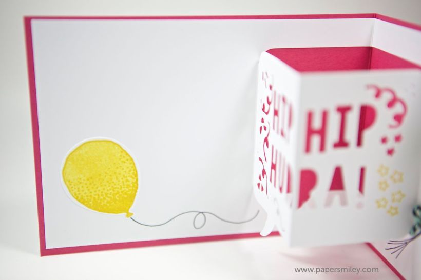 3D-Geburtstagskarte mit Stampin Up!