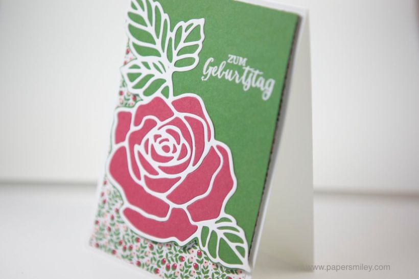 Rosengeburtstag mit Stampin Up!