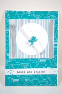 Einladungskarte mit Stampin Up!