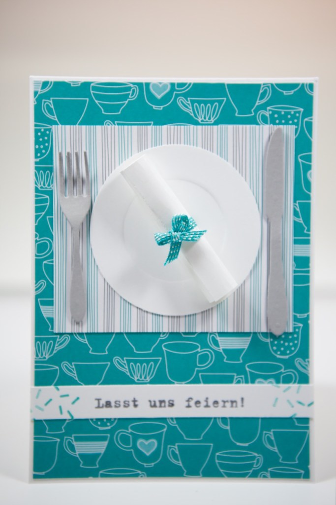 Einladungskarte mit Stampin Up!