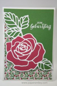 Rosengeburtstag mit Stampin Up!