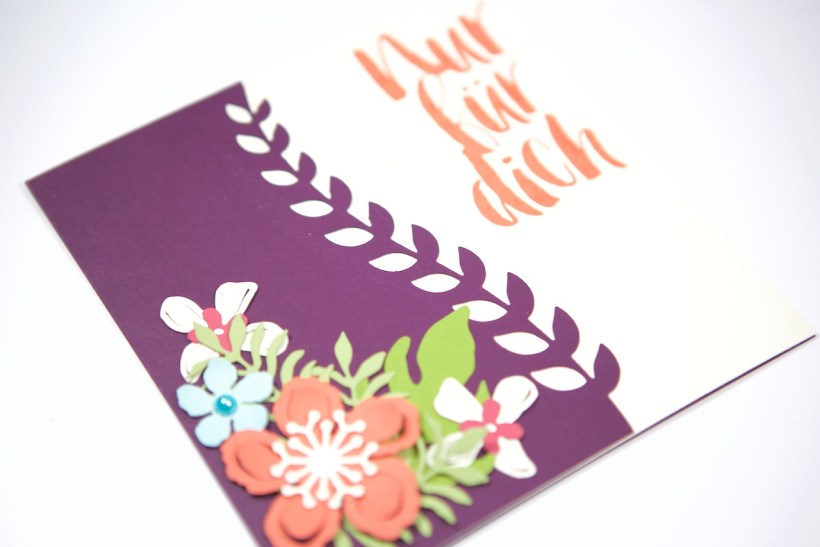 Botanische Karte von Stampin Up!