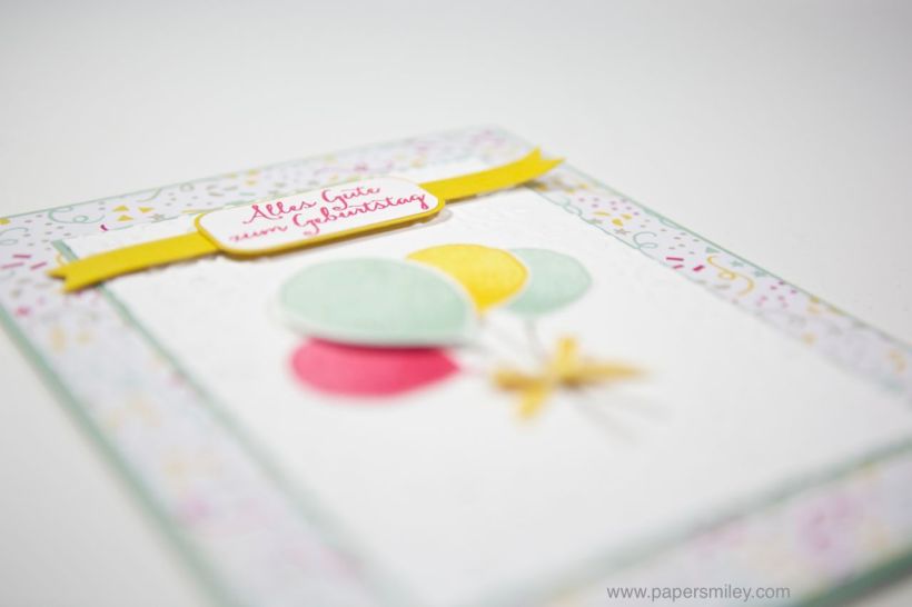 Geburtstagskonfetti mit Stampin Up!