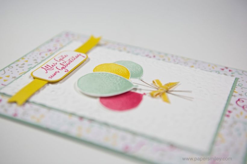 Geburtstagskonfetti mit Stampin Up!