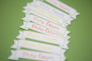 Ostergoodies für Lindt-Hasen mit Stampin' Up!