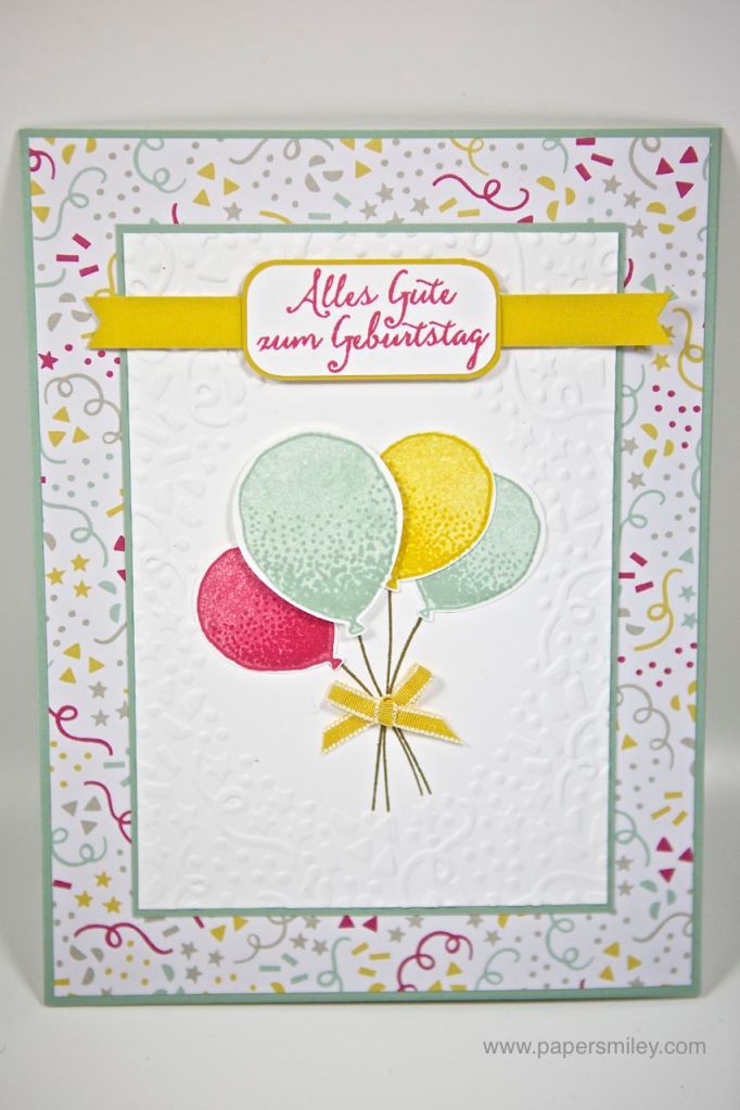 Geburtstagskonfetti mit Stampin Up!