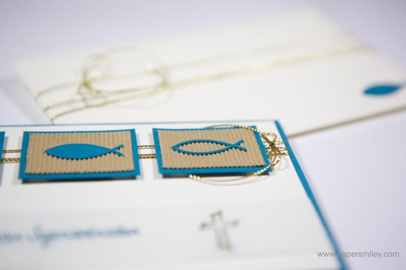 Kommunionskarte Konfirmationskarte mit Stampin Up!