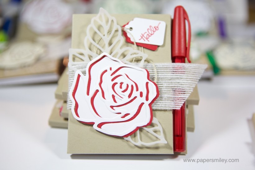 Swap mit den Framelits Rosengarten von Stampin' Up!
