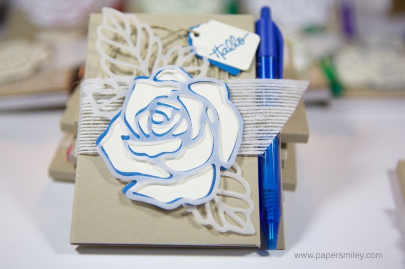 Swaps für OnStage in Düsseldorf mit den Framelits Rosengarten von Stampin' Up!