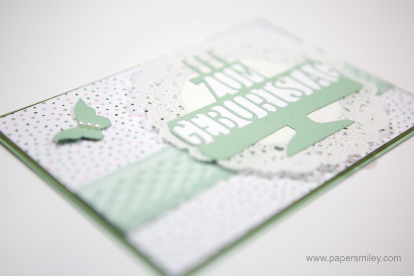 Geburtstagskarte mit Stampin' Up! 