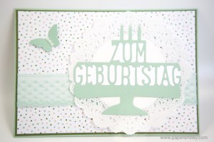 Geburtstagskarte mit Stampin' Up! 