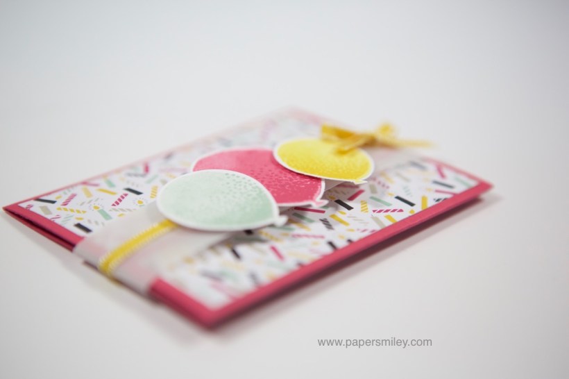 Giftcard-Verpackung mit Stampin' Up!