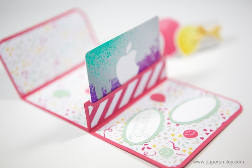 Giftcard-Verpackung mit Stampin' Up!