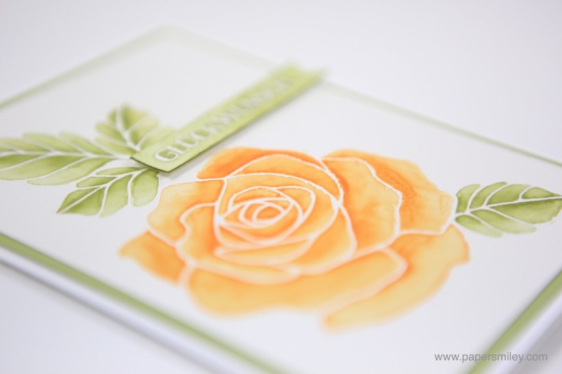 Aquarell Rosenzauber mit Stampin' Up!