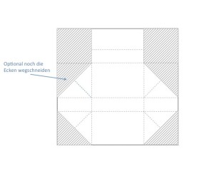 Anleitung für Schoki-Verpackung