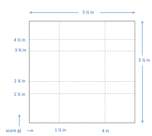 box measurements in inches