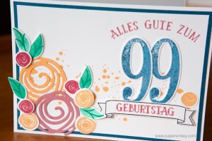 Swirly Bird Geburtstagskarte mit Stampin' Up!