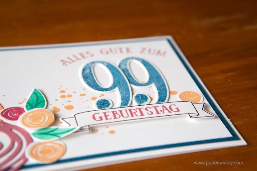Swirly Bird Geburtstagskarte mit Stampin' Up!