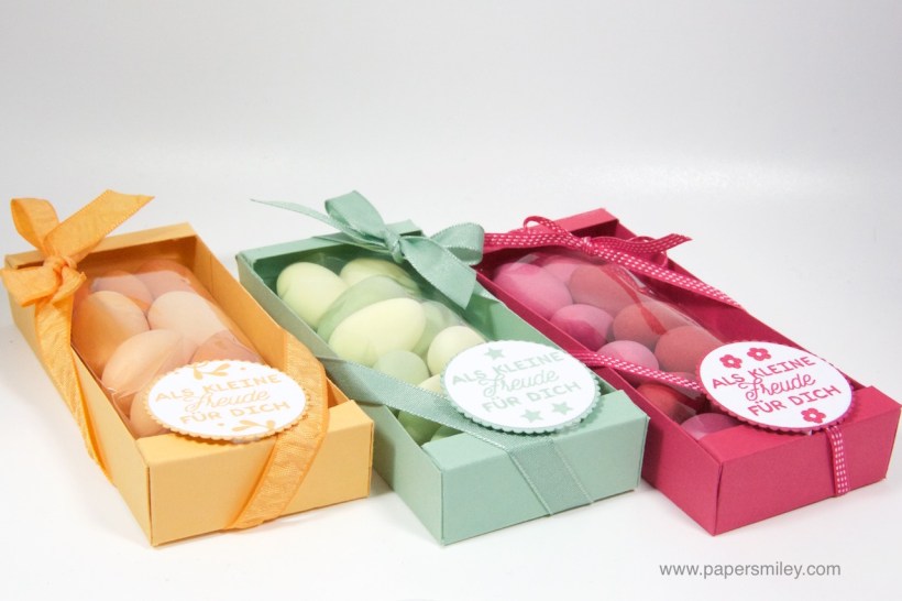 Geschenkverpackung für Mandeln mit Stampin' Up!