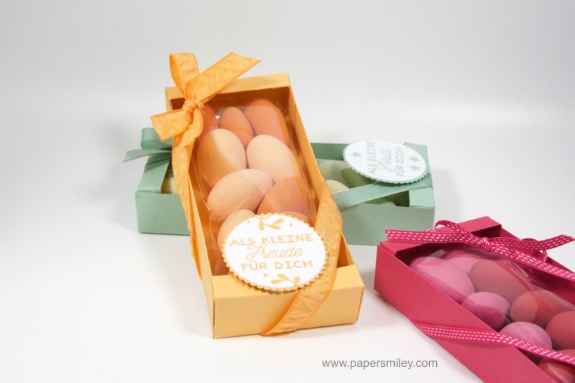 Geschenkverpackung für Mandeln mit Stampin' Up!