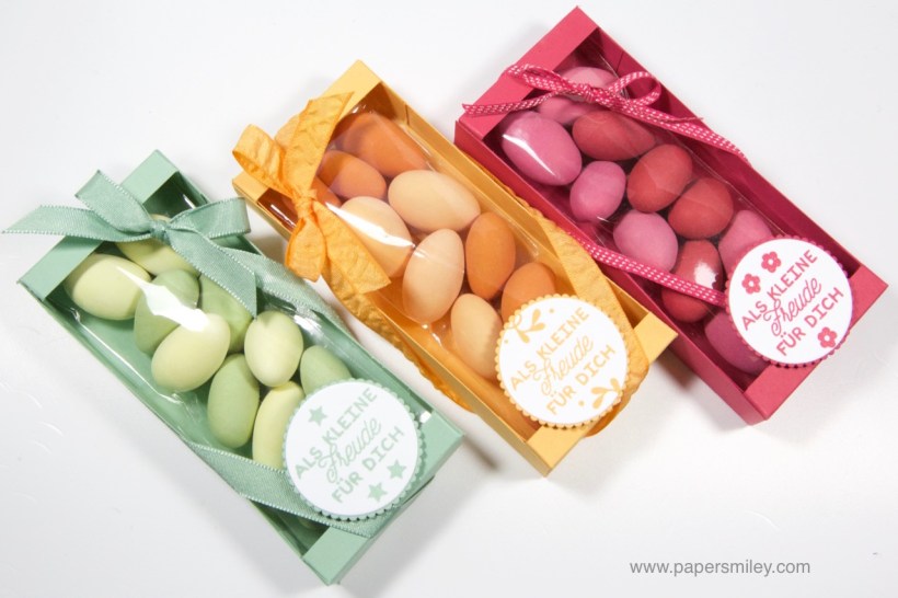 Geschenkverpackung für Mandeln mit Stampin' Up!